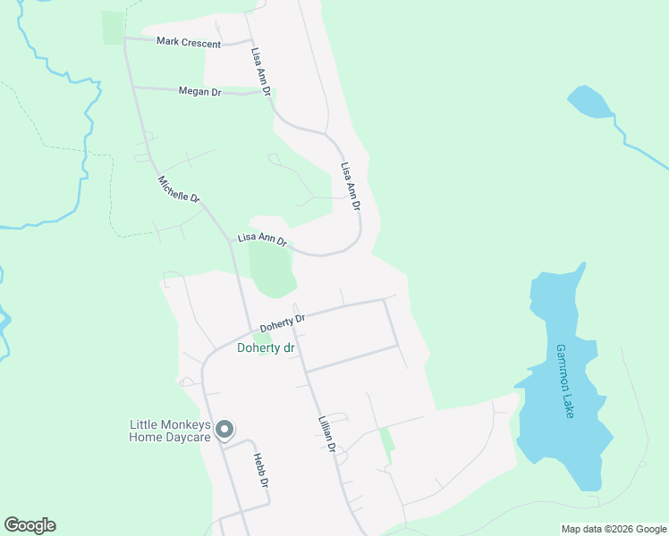 map of restaurants, bars, coffee shops, grocery stores, and more near 34 Lisa Ann Drive in Lawrencetown