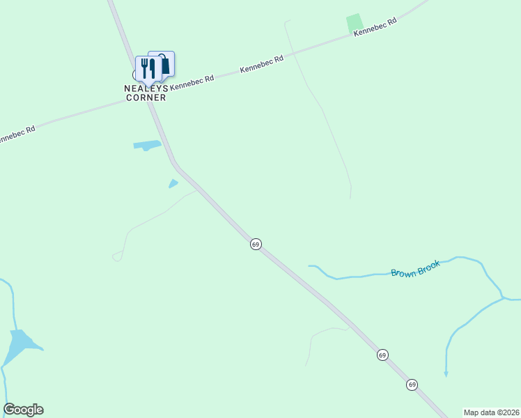map of restaurants, bars, coffee shops, grocery stores, and more near 105 Carmel Road South in Hampden