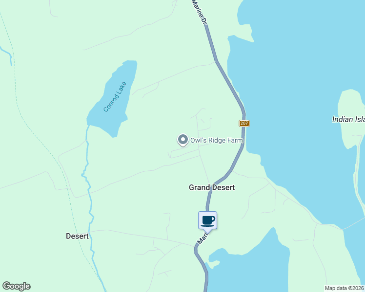 map of restaurants, bars, coffee shops, grocery stores, and more near 47 Conrod Road in Head of Chezzetcook