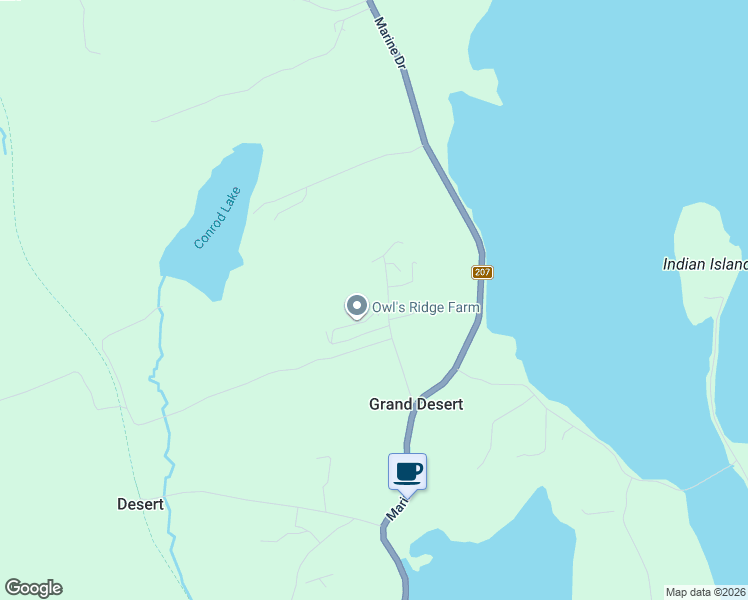 map of restaurants, bars, coffee shops, grocery stores, and more near 57 Conrod Road in Head of Chezzetcook