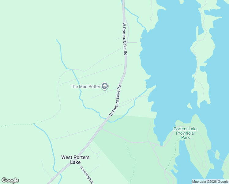 map of restaurants, bars, coffee shops, grocery stores, and more near 1 Corrie Lane in West Porters Lake