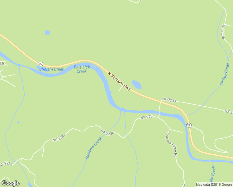 map of restaurants, bars, coffee shops, grocery stores, and more near 49770 North Santiam Highway in Idanha
