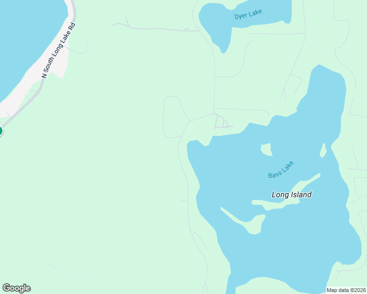 map of restaurants, bars, coffee shops, grocery stores, and more near 510 Bass Lake Road in Traverse City