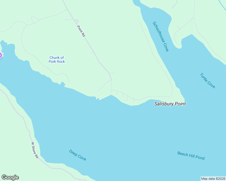 map of restaurants, bars, coffee shops, grocery stores, and more near 415 Point Road in Otis