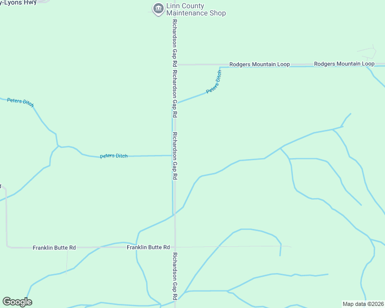 map of restaurants, bars, coffee shops, grocery stores, and more near 38245 Richardson Gap Road in Scio
