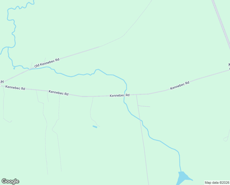 map of restaurants, bars, coffee shops, grocery stores, and more near 1420 Kennebec Road in Hampden