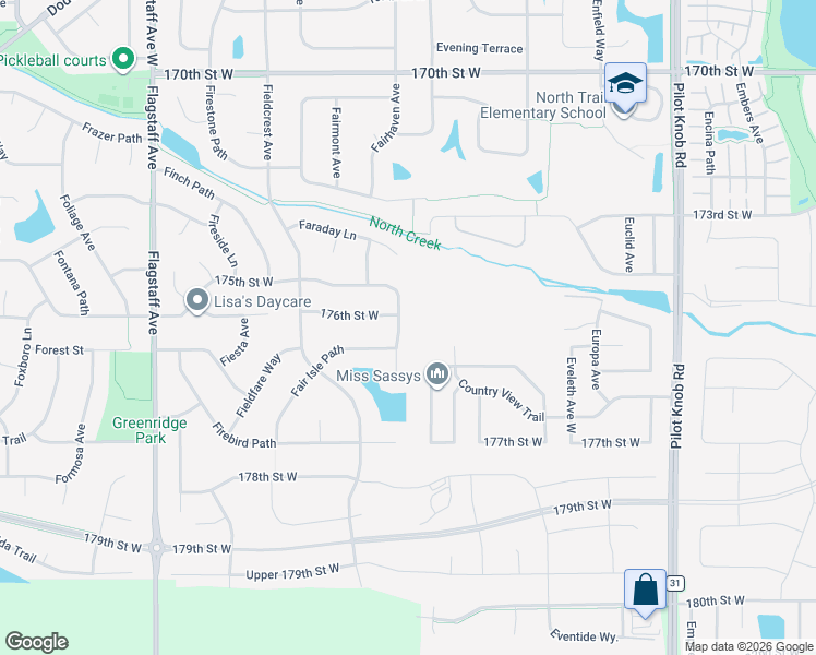 map of restaurants, bars, coffee shops, grocery stores, and more near 17640 Fairfax Avenue in Farmington
