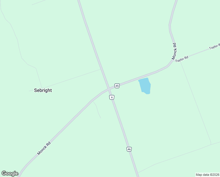 map of restaurants, bars, coffee shops, grocery stores, and more near 0 Monck Road in Sebright