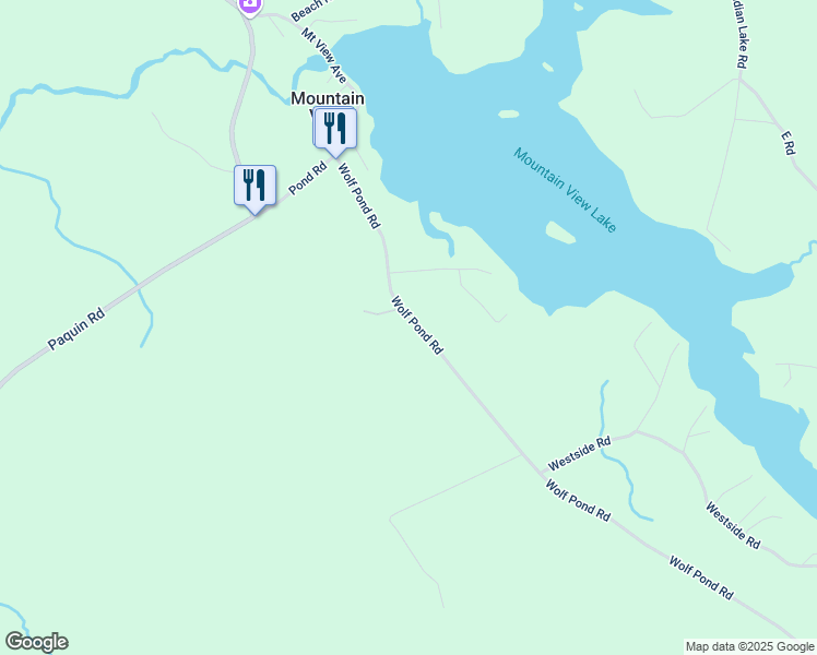 map of restaurants, bars, coffee shops, grocery stores, and more near 4 Bryant Siding Road in Owls Head