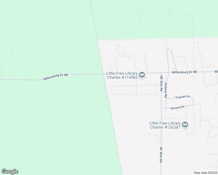 map of restaurants, bars, coffee shops, grocery stores, and more near 6316 Northeast Planter Street in Albany
