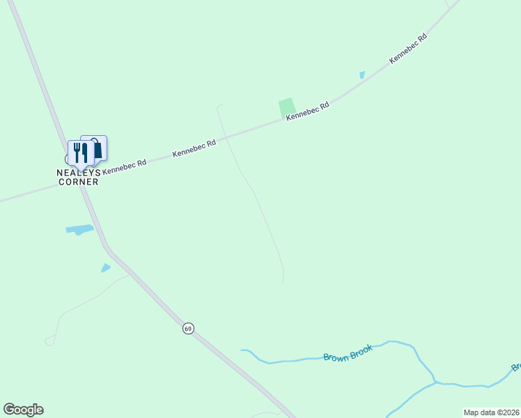 map of restaurants, bars, coffee shops, grocery stores, and more near 50 Emerald Drive in Hampden
