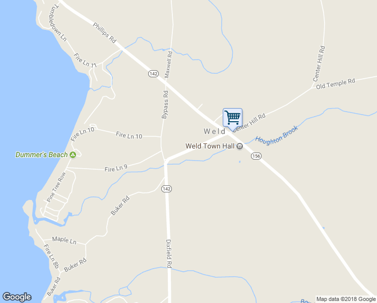 map of restaurants, bars, coffee shops, grocery stores, and more near 42 Mill Street in Weld