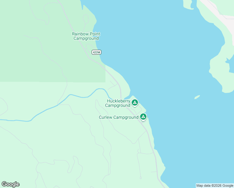 map of restaurants, bars, coffee shops, grocery stores, and more near 2327 West Mountain Road in Donnelly