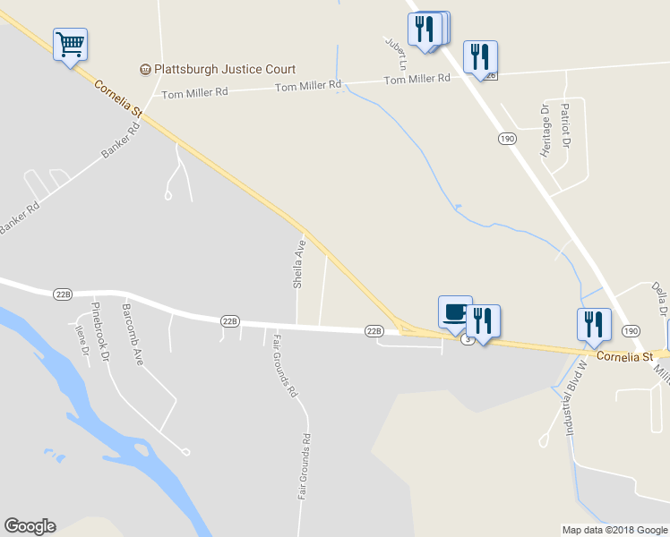 map of restaurants, bars, coffee shops, grocery stores, and more near 18 Westland Avenue in Morrisonville