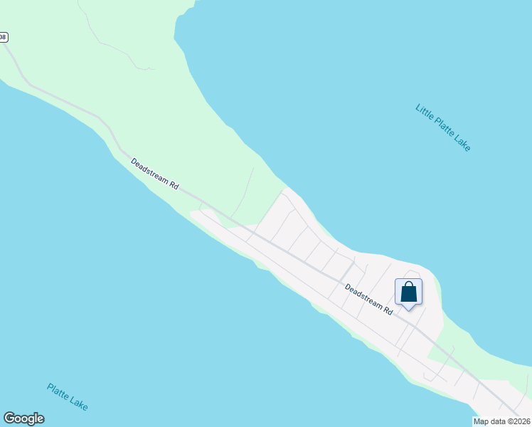 map of restaurants, bars, coffee shops, grocery stores, and more near Beech Avenue in Benzie County