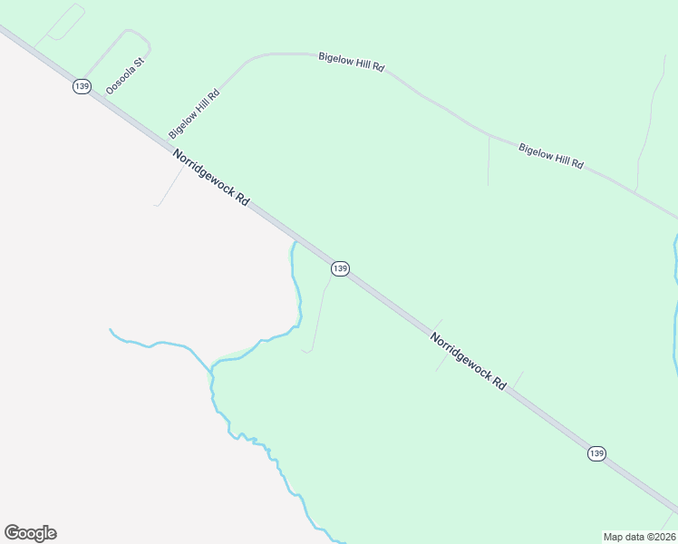 map of restaurants, bars, coffee shops, grocery stores, and more near 425 Waterville Road in Norridgewock