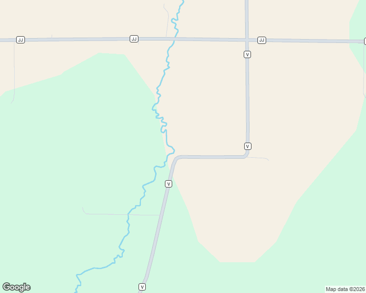 map of restaurants, bars, coffee shops, grocery stores, and more near S9334 County Road V in Augusta