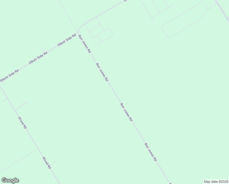 map of restaurants, bars, coffee shops, grocery stores, and more near Ron Jones Road in Simcoe County