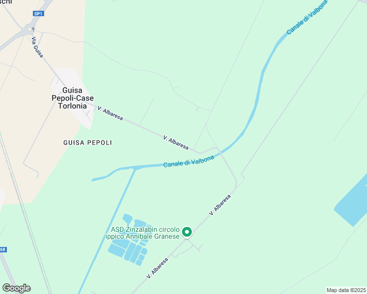 map of restaurants, bars, coffee shops, grocery stores, and more near 850 Via Albaresa in Città Metropolitana di Bologna