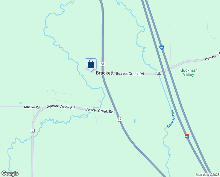 map of restaurants, bars, coffee shops, grocery stores, and more near 9175 U.S. 53 in Fall Creek