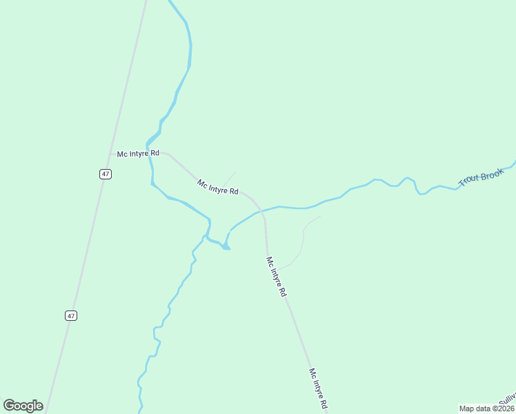 map of restaurants, bars, coffee shops, grocery stores, and more near 351 Mcintyre Road in St. Lawrence County