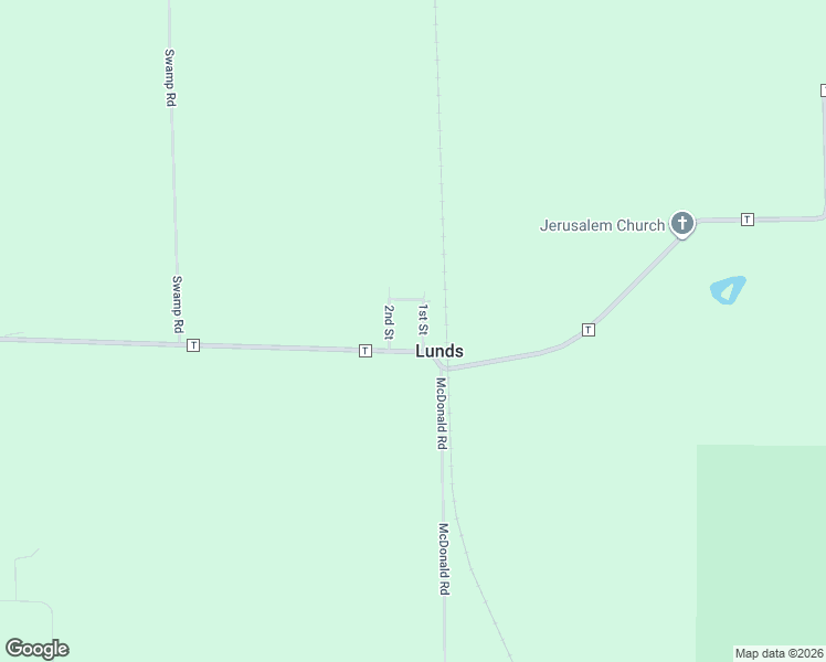 map of restaurants, bars, coffee shops, grocery stores, and more near W6116 County Road T in Shawano