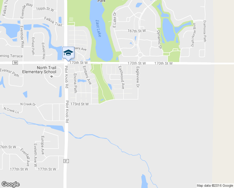 map of restaurants, bars, coffee shops, grocery stores, and more near 17203 Eastwood Avenue in Farmington