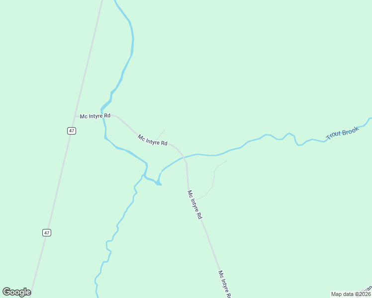 map of restaurants, bars, coffee shops, grocery stores, and more near 351-355 Mc Intyre Road in Winthrop