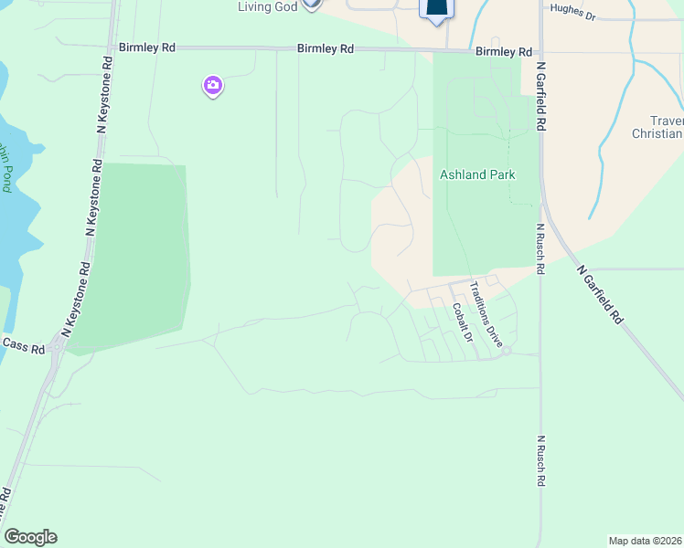 map of restaurants, bars, coffee shops, grocery stores, and more near 960 Shale Court in Traverse City