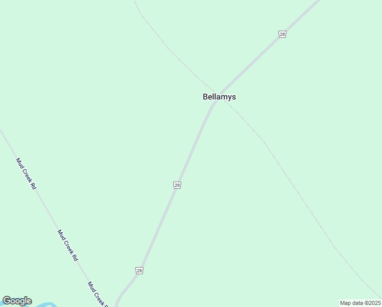 map of restaurants, bars, coffee shops, grocery stores, and more near 8639 County Road 28 in Addison