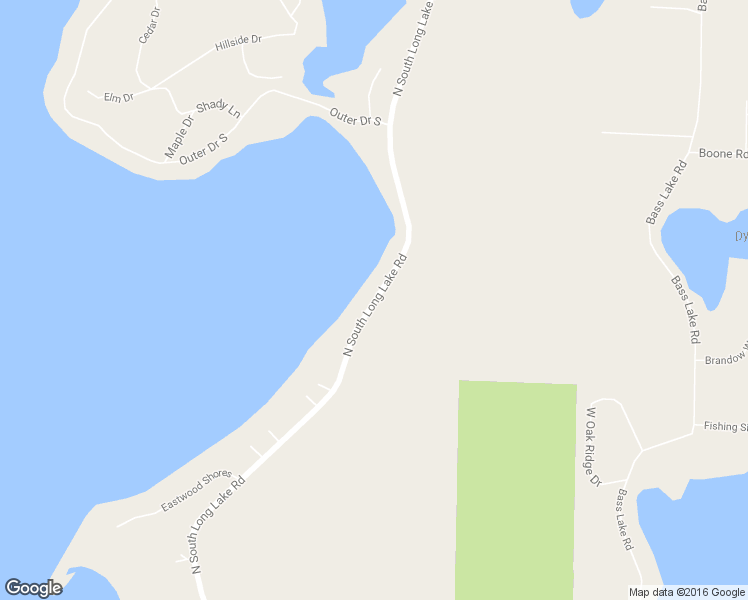 map of restaurants, bars, coffee shops, grocery stores, and more near North South Long Lake Road in Traverse City