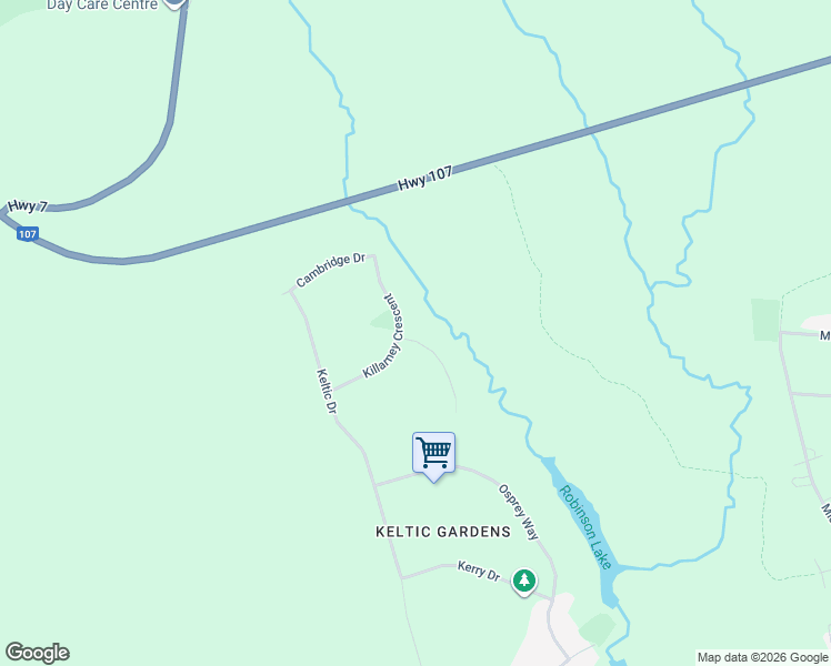 map of restaurants, bars, coffee shops, grocery stores, and more near 2 Kensington Court in Lawrencetown