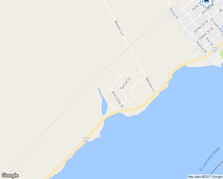 map of restaurants, bars, coffee shops, grocery stores, and more near Alta Vista Drive in Leeds and Grenville United Counties