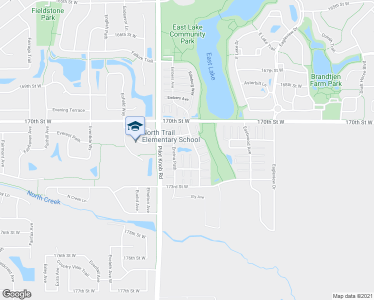 map of restaurants, bars, coffee shops, grocery stores, and more near 17082 Encina Path in Farmington