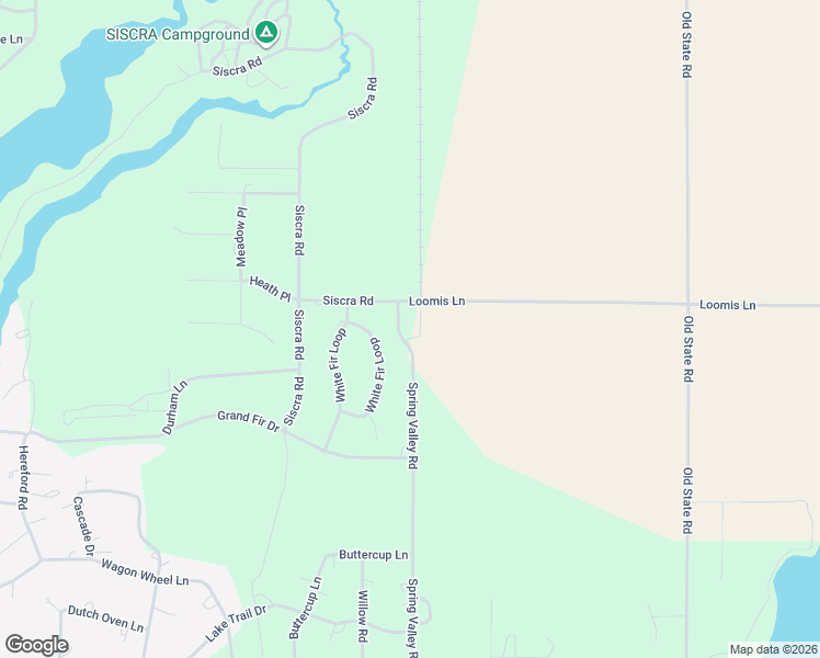 map of restaurants, bars, coffee shops, grocery stores, and more near 12938 Spring Valley Road in Donnelly