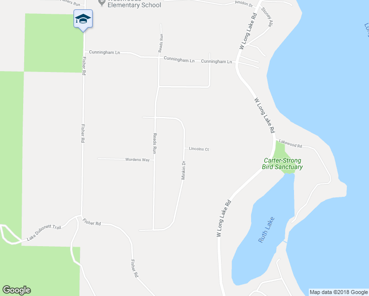 map of restaurants, bars, coffee shops, grocery stores, and more near 9401 Lincolns Court in Traverse City