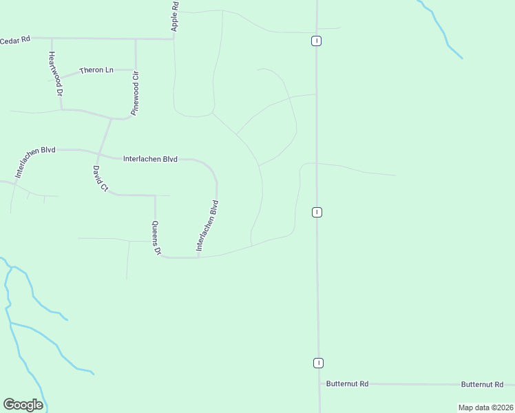 map of restaurants, bars, coffee shops, grocery stores, and more near E5200 Interlachen Boulevard in Eleva