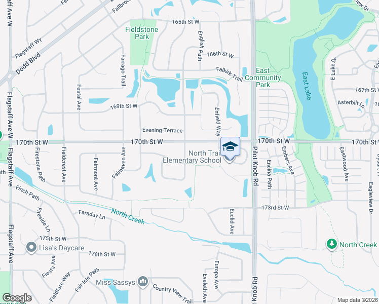 map of restaurants, bars, coffee shops, grocery stores, and more near 17018 Eventide Way in Farmington