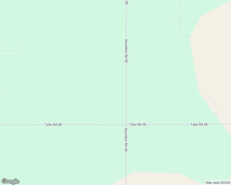 map of restaurants, bars, coffee shops, grocery stores, and more near 776 Saunders Road Southeast in Kalkaska