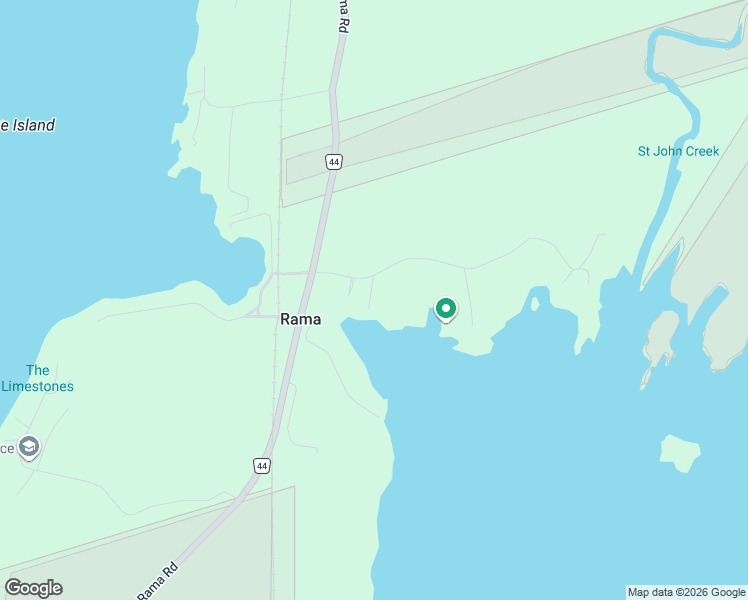 map of restaurants, bars, coffee shops, grocery stores, and more near 3617 Southwood Beach Boulevard in Rama