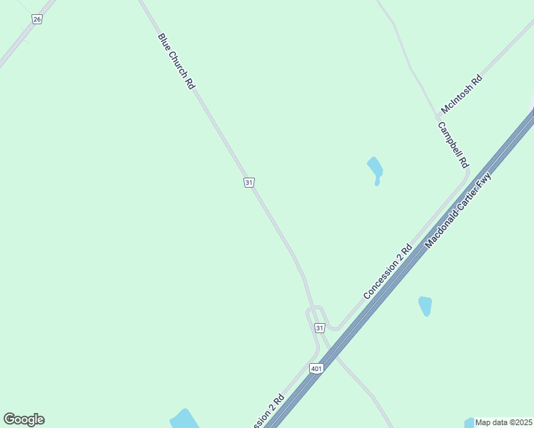 map of restaurants, bars, coffee shops, grocery stores, and more near 2524 Blue Church Road in Leeds and Grenville United Counties