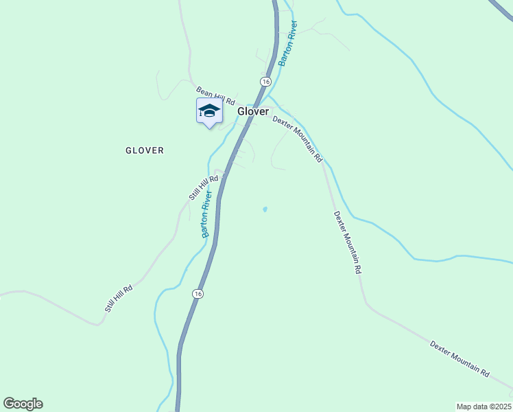 map of restaurants, bars, coffee shops, grocery stores, and more near 3153 Glover Street in Glover