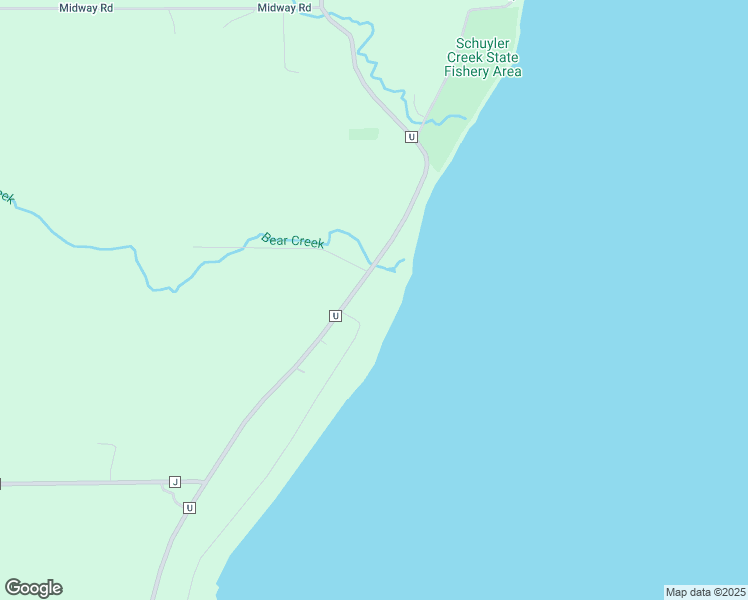 map of restaurants, bars, coffee shops, grocery stores, and more near 698 County U in Algoma
