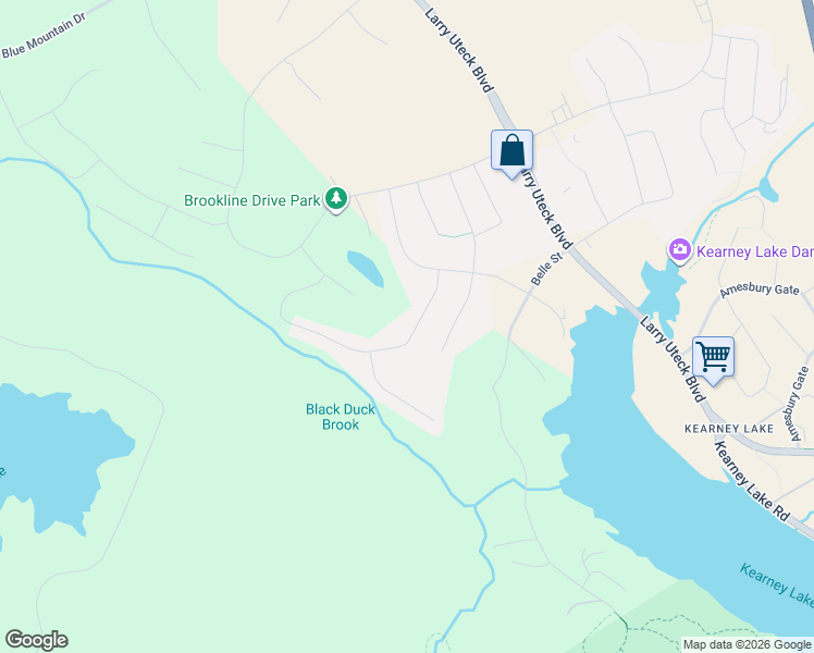 map of restaurants, bars, coffee shops, grocery stores, and more near 67 Talus Avenue in Bedford