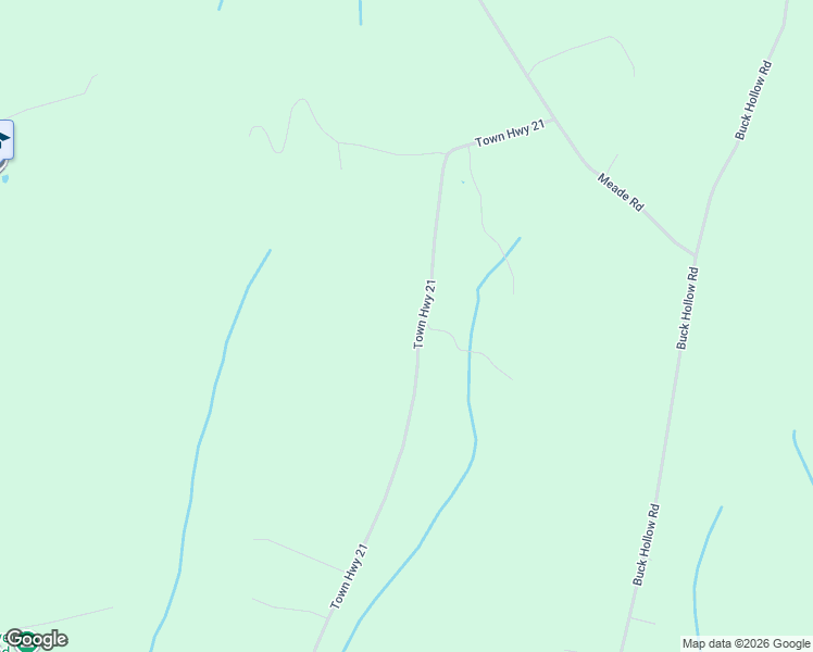 map of restaurants, bars, coffee shops, grocery stores, and more near 326 Town Highway 21 in Fairfax