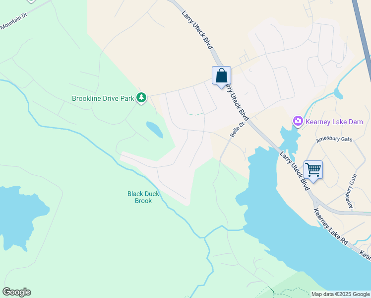 map of restaurants, bars, coffee shops, grocery stores, and more near 40 Talus Avenue in Bedford
