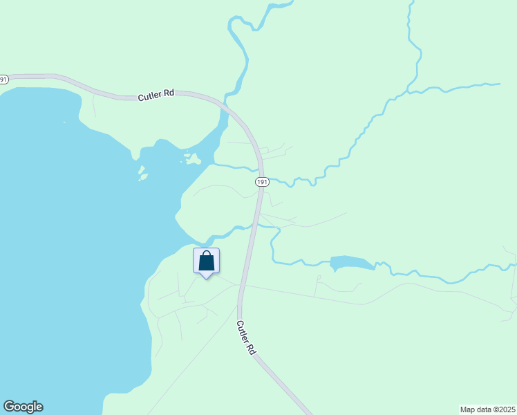 map of restaurants, bars, coffee shops, grocery stores, and more near 1431 Cutler Road in Cutler