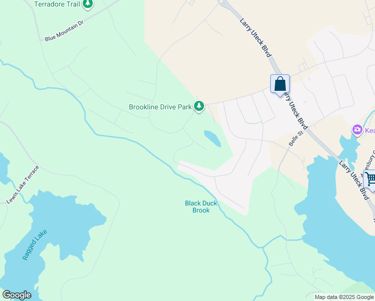 map of restaurants, bars, coffee shops, grocery stores, and more near 269 Talus Avenue in Bedford