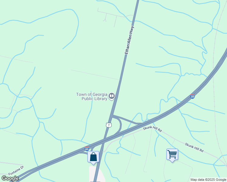 map of restaurants, bars, coffee shops, grocery stores, and more near 1773 Ethan Allen Highway in Fairfax