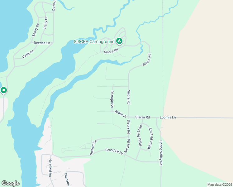 map of restaurants, bars, coffee shops, grocery stores, and more near 12956 Upland Road in Donnelly